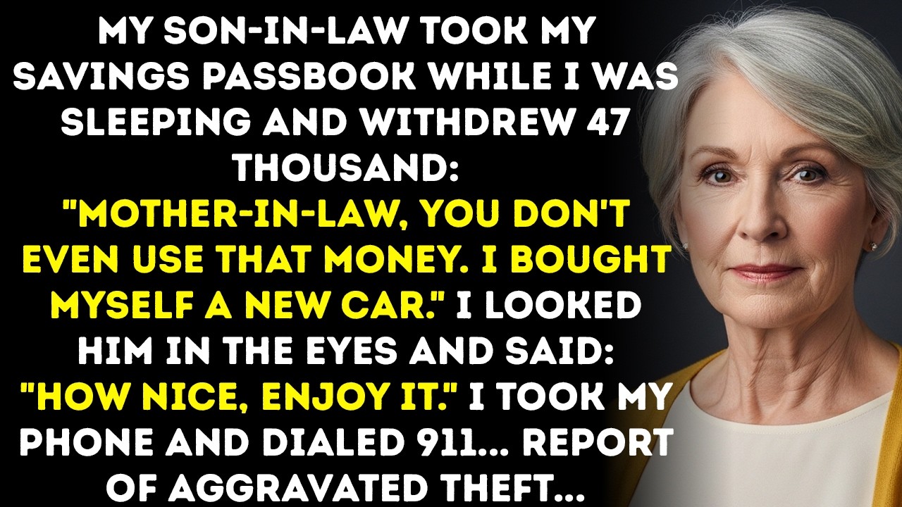 The jingle of car keys hitting the kitchen table was the sound of my forty years of sweat turning into someone else's joyride. My son-in-law Travis stood there, grinning like he'd won the lottery,...