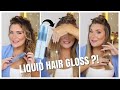 LIQUID GLOSS: HAIR SHINE HACK FOR DULL, FRIZZY HAIR?!