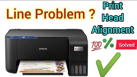 Epson L3200-printer | De printkop uitlijnen | Printkop uitlijnen Epson L-serie Kaise Kare