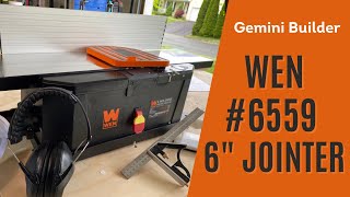 WEN 6559 6” JOINTER, UNBOXING, SETUP, AND REVIEW