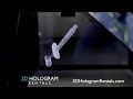 3D Hologram Rentals - Holographic Display Rental - Expo Music City Center Convention Nashville