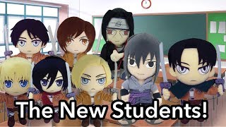 Anime Plush Adventures The New Students