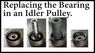 Replacing a Idler Pulley Bearing on a 2011 Tacoma.