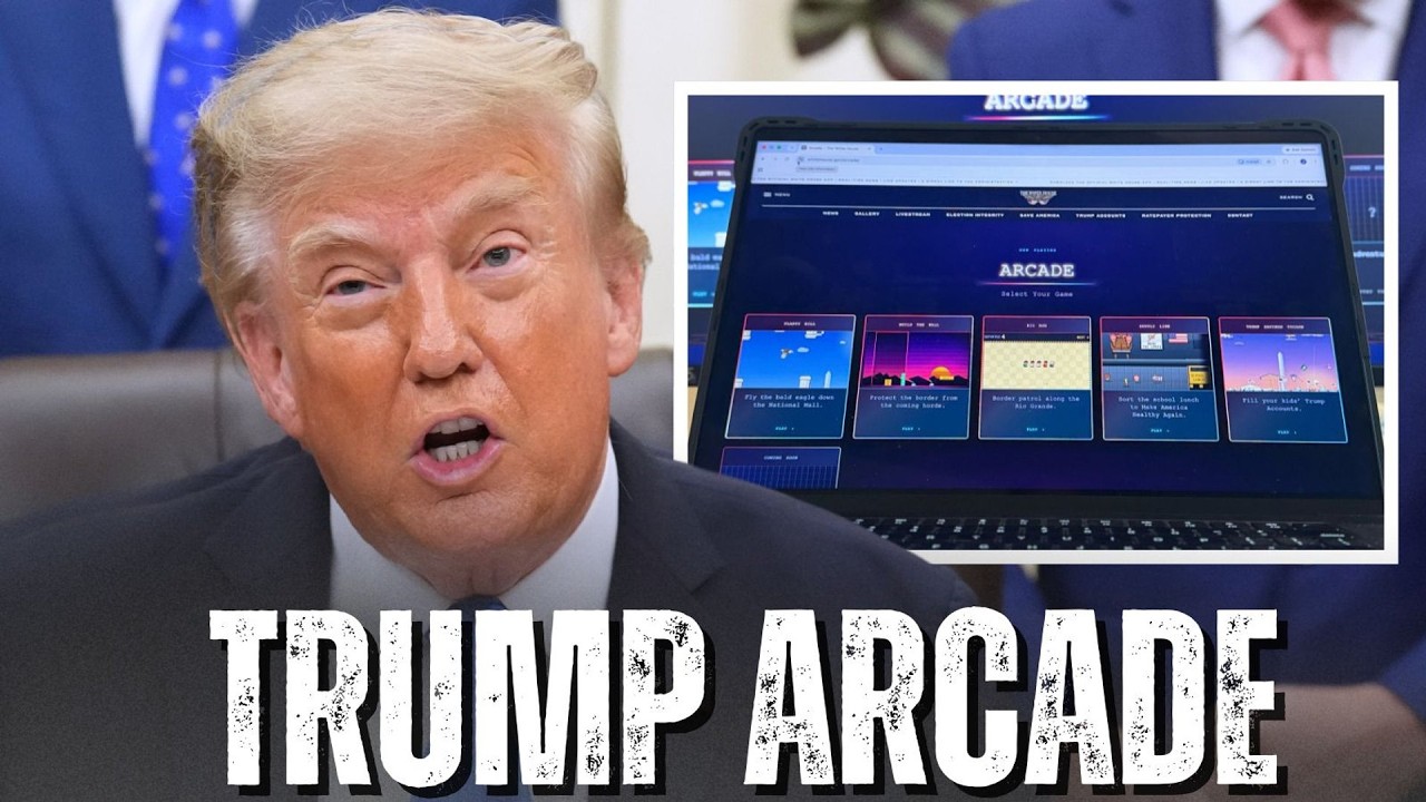 White House releases savage Trump-MAGA themed games on new website