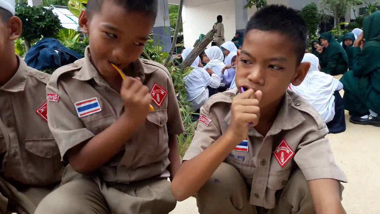 แปรงแห้ง ร ร บ้านกะรุบี