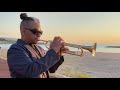 Luis valle trumpet by the seaawaji island