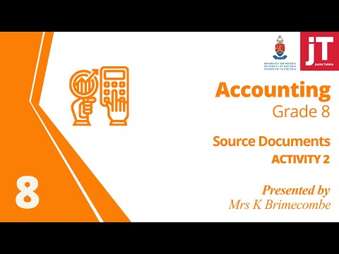 Gr 8 - Accounting - Source Documents - Activity 2