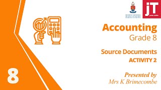 Gr 8 - Accounting - Source Documents - Activity 2