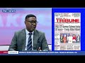 TVC Newspaper Review: FG Launches ₦7.29BN Bond to Clear Power Sector Legacy Debt