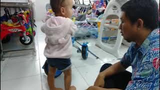 AL-K Family pergi ke PALAPA TOKO SERBA ADA SIDOARJO || beli JAKET & SANDAL