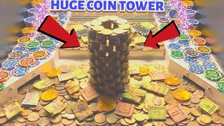 ITS BACK… Inside a High Limit Coin Pusher! $500 Buy In! | JACKPOT | ASMR