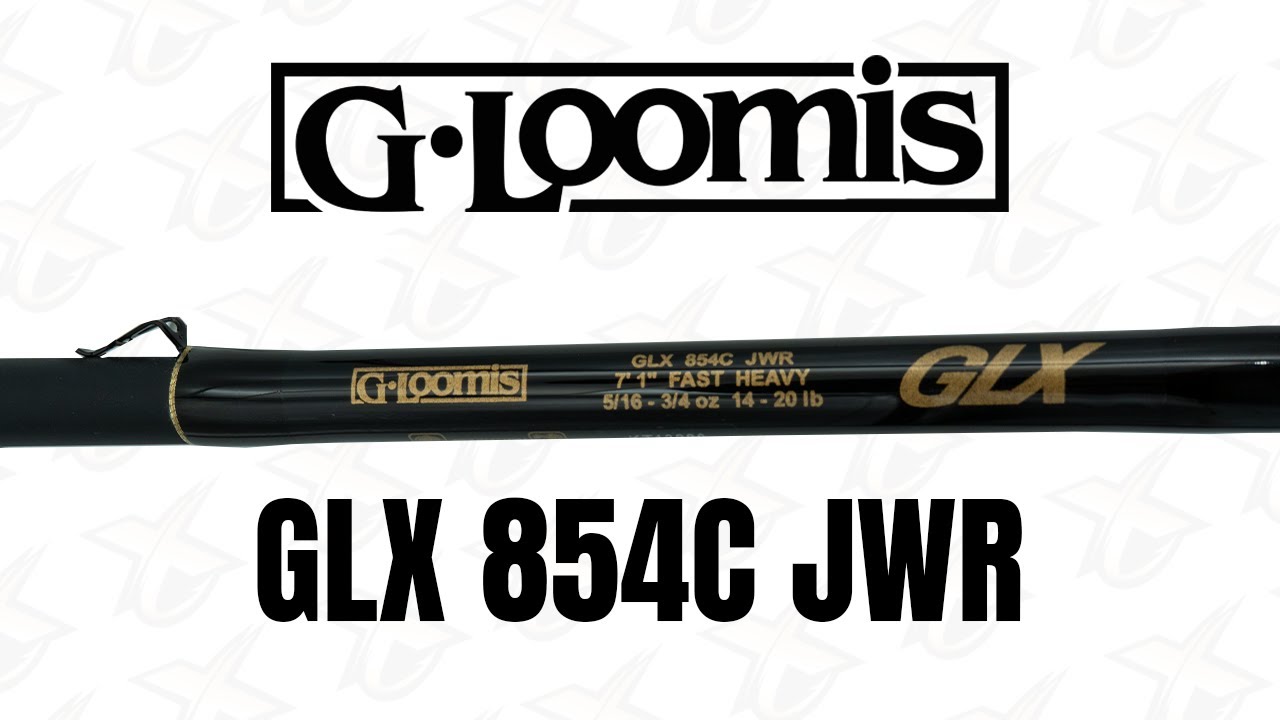 G Loomis Rod Breakdown | 854C JWR GLX CAST - YouTube