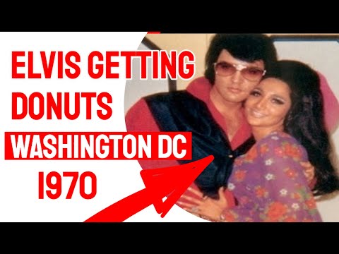 Elvis Presley Washington DC Donut Story Joyce Bova Speaks Spa Guy