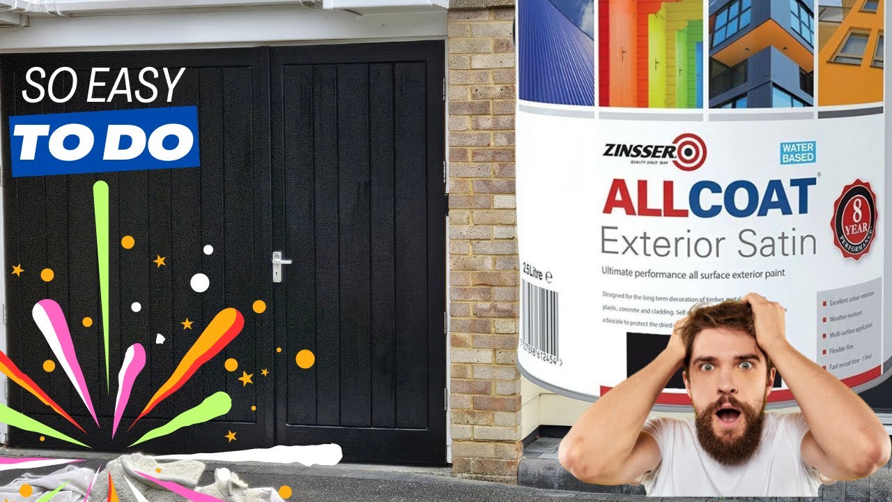 DIY Garage Door makeover Refurbish Your Garage Door like a Pro with