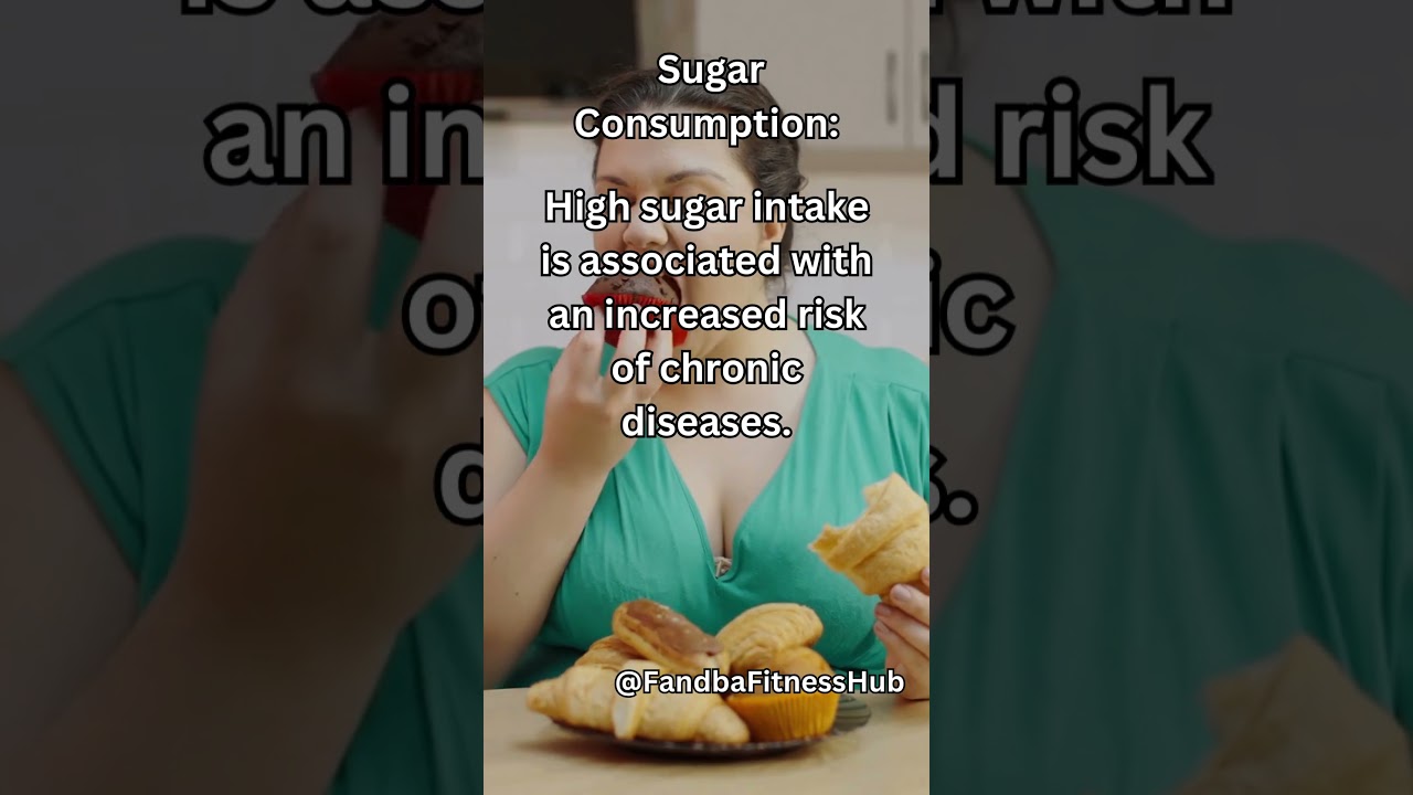 Sweet Surrender: Unveiling the Risks of High Sugar Intake on Chronic Health