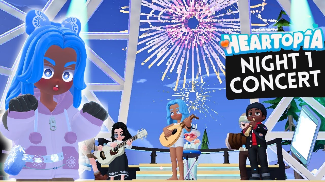 First Concert of WINTER FROST ❤️ Heartopia ❤️ (Portrait)