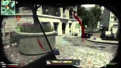 Modern Warfare 3 - Juggernaut Point Streak Gameplay (COD MW3)