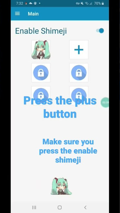 how to get a shimeji in your phone