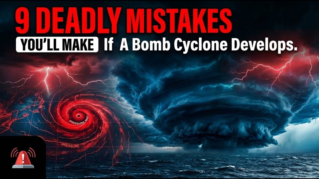 9 Deadly Mistakes YOU’LL MAKE If A Bomb Cyclone Develops Rare Sequences