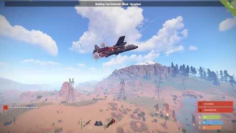 Rust plane crash