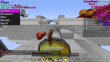 FLUX B4 HACKED CLIENT | MINECRAFT 1.8