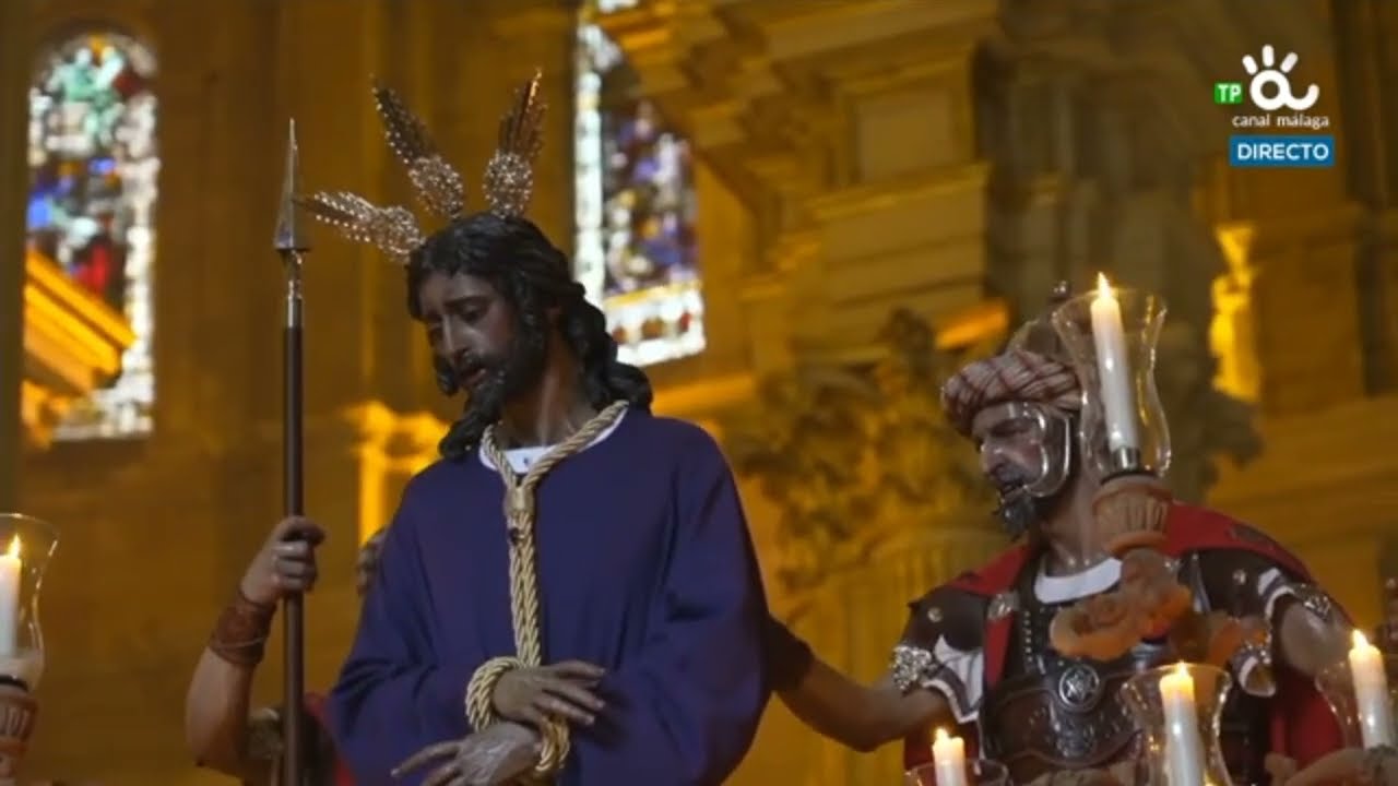 Jesús de la Soledad en Recorrido Oficial. Semana Santa Málaga 2025