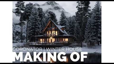 Part 3: Winter House Making Of | Corona Renderer | 4pixos Academy