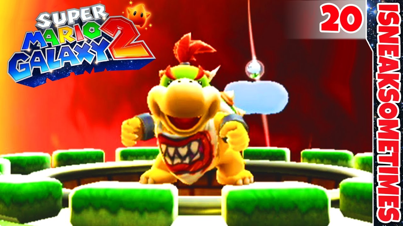 MARIO PLEASE STOP! Super Mario Galaxy 2 20 • Bowser Jr Boss Gameplay