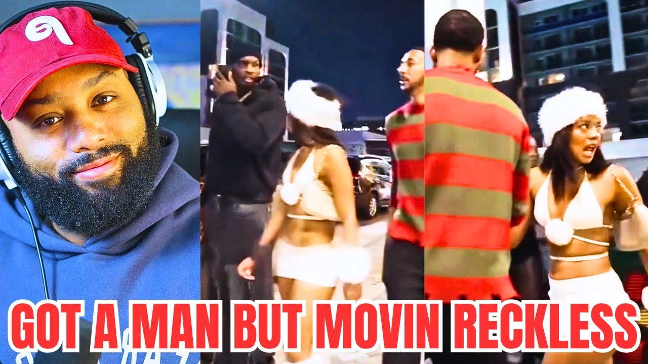 Her Man Watched Helplessly As She Shot Her Shot at Another Dude 😳