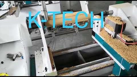 Auto loading wood lathe CNC