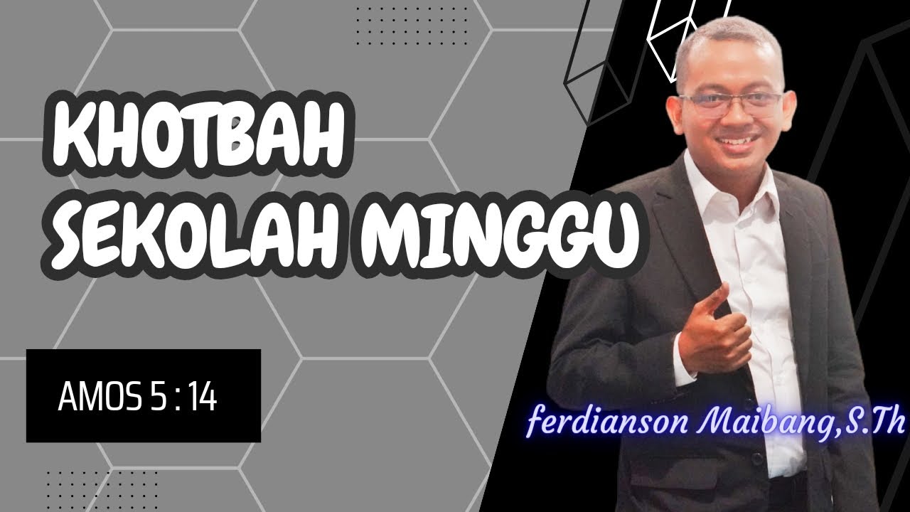 KHOTBAH ASM-Amos 5:14 || MINGGU, 12 November 2023 #gkppd #lwf #pakpak #uem #pgi #khotbahkristen
