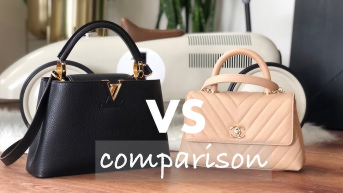 Mini vs BB Louis Vuitton Capucines Bag Size Comparison 🔥 What Fits Inside,  Mod Shots 