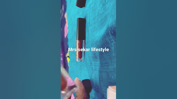 Matte liquid lipstick 💄 review | mrs sekar lifestyle #shorts