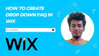 How to create wix faq drop down without any apps || Wix || Ajmat Rijon