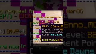 Warog 1 Bedwars Stars On My Friendlist minecraft hypixel