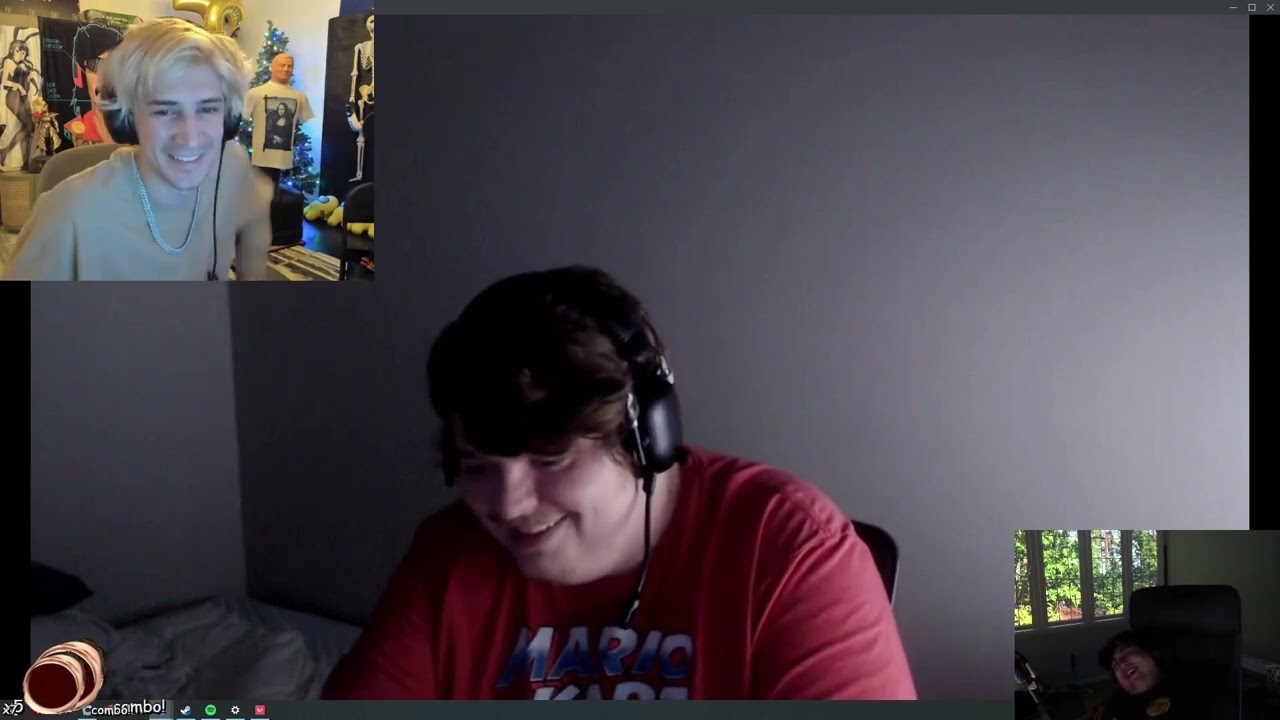 xQc reacts to JESSEH taking a TRIP to BLINKERTON CITY