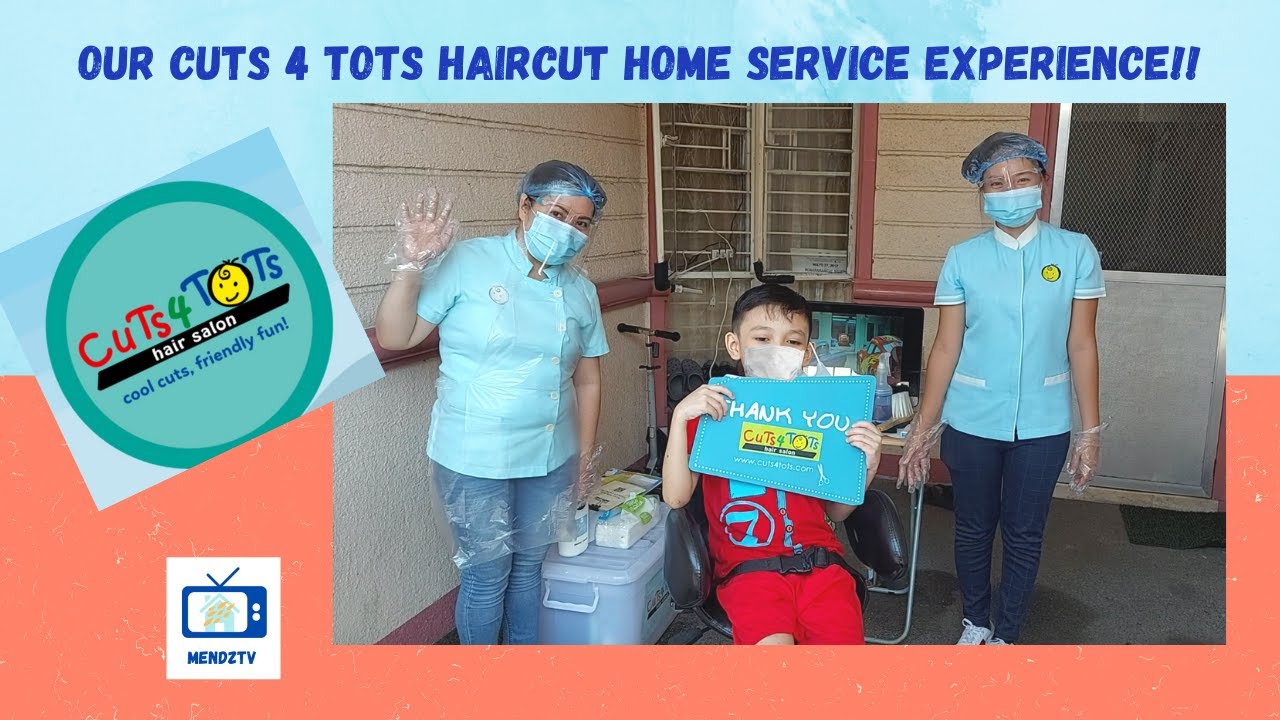 Haircut Online Service At Home | Cuts 4 Tots - YouTube