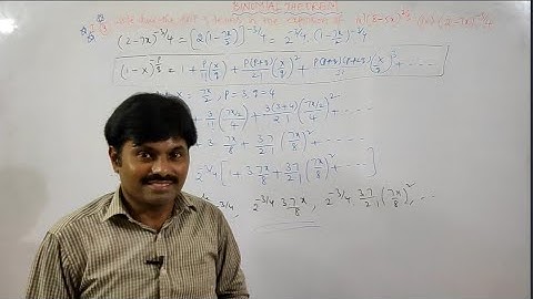 Binomial theorem Class 12| Exercise 6(b)|part 1|TS|AP|CBSE