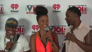 Dru Hill With Sisqo Talk With V101's Ashley Caprice
