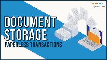 Document Storage: Paperless Solutions