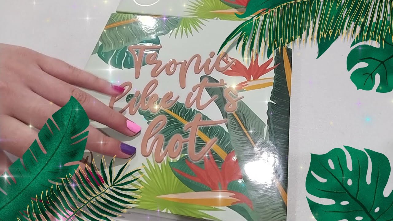 Paleta de Sombras Tropic Like It´s Hot, LURELLA