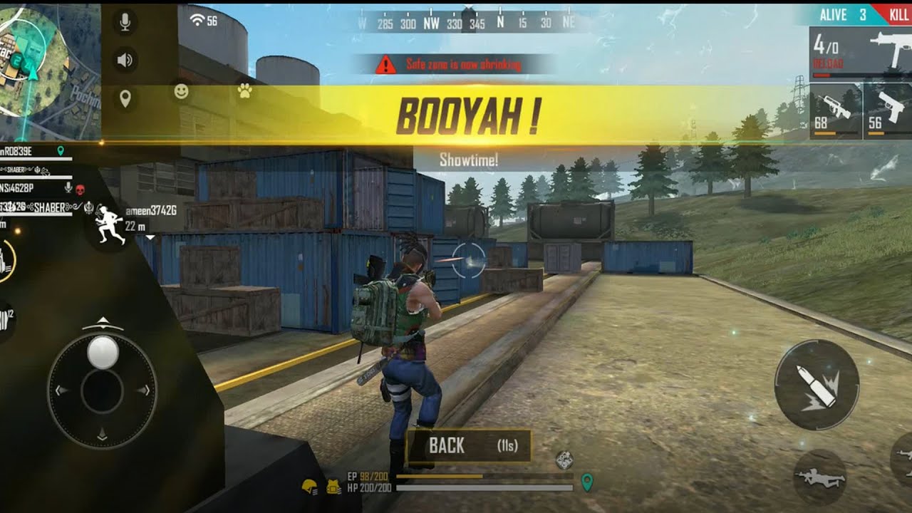 FREE FIRE MOBILE GAME PLAY BOOYAH 2020 SF GAME SHOW YouTube