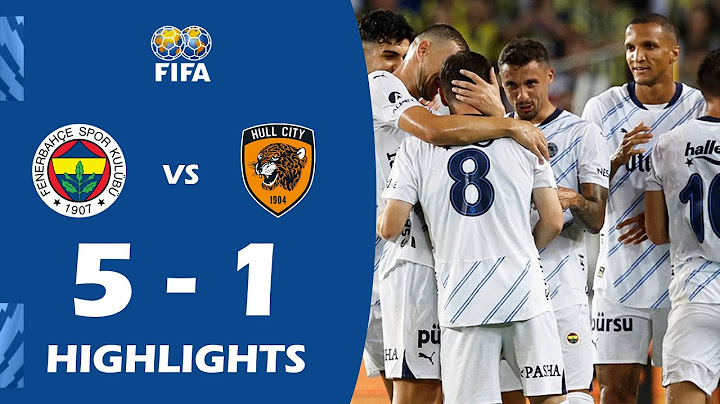 Fenerbahçe vs. Hull City 5-1 Highlights | Club Friendly 2024