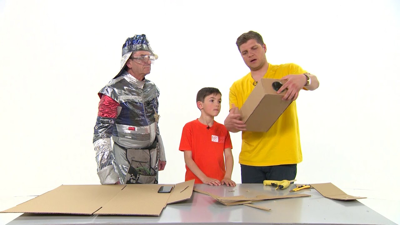 Kas te? Es te! - eksperiments MOBILAIS PROJEKTORS