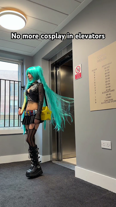 only using stairs from now on #funny #cosplay