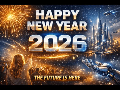Happy New Year 2026 A New Era Begins AI Generated Video AiceanStudio 
