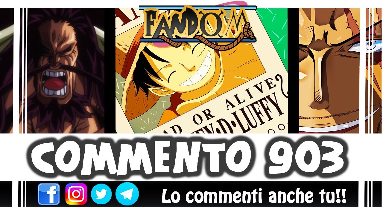One Piece Cap 903 Il Quinto La Nuova lia Di Rufy Cambia Tutto Fandom Youtube