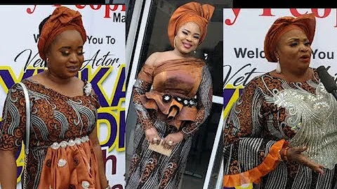 Actress Funke Etti,Olaiya Igwe,Muka Ray & Others Actors Ankara Style To Yinka Quadri 60th birthday