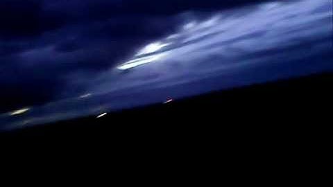 Flying at night with my Multiplex Easystar II