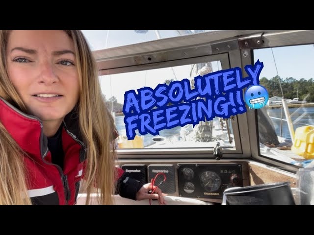 NO HEAT on our 35 FOOT Liveaboard Sailboat | Chinese Diesel Heater Install | Hallberg Rassy 352 EP98